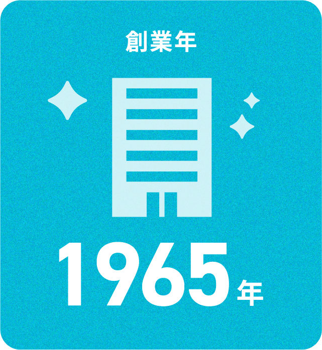 創業年1965年